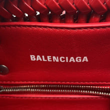 Load image into Gallery viewer, BALENCIAGA Bistro 2WAY Handbag Red678028 Patent Leather Size XXS