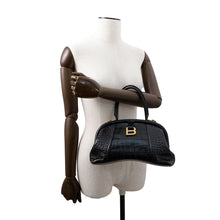 Load image into Gallery viewer, BALENCIAGA ★Frame bag Black673116 Embossed Leather