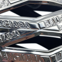 Load image into Gallery viewer, BALENCIAGA ★Neo Basket 2WAY Handbag Silver630708 Patent Leather