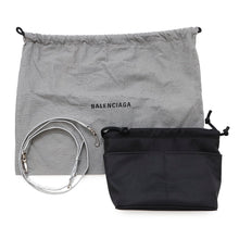 Load image into Gallery viewer, BALENCIAGA Neo Basket 2WAY Handbag Silver630708 Patent Leather