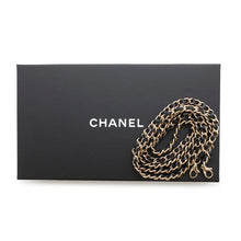 Load image into Gallery viewer, CHANEL Deauville Chain Wallet BlackA81978 Canvas