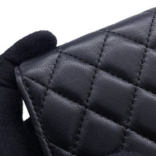 将图像加载到图库查看器中,CHANEL Matelasse Ball Chain Mini Pouch Black Lambskin