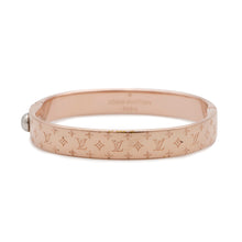Load image into Gallery viewer, LOUIS VUITTON ★Cuff Nanogram Size S Pink GoldM00253 Metal