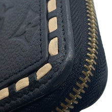 将图像加载到图库查看器中,LOUIS VUITTON Zippy Wallet Noir/BeigeM64805 Monogram Empreinte Leather
