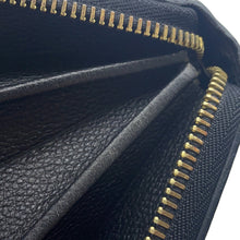 将图像加载到图库查看器中,LOUIS VUITTON Zippy Wallet Noir/BeigeM64805 Monogram Empreinte Leather