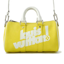 Load image into Gallery viewer, LOUIS VUITTON Keepall Yellow/WhiteM80842 Taurillon Leather Size XS