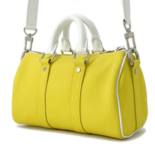将图像加载到图库查看器中,LOUIS VUITTON ★Keepall Yellow/WhiteM80842 Taurillon Leather Size XS