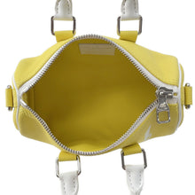 将图像加载到图库查看器中,LOUIS VUITTON ★Keepall Yellow/WhiteM80842 Taurillon Leather Size XS