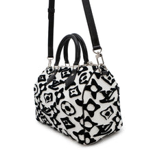 Load image into Gallery viewer, LOUIS VUITTON Speedy Bandouliere White/NoirM45563 Monogram Urs Fischer Size 25