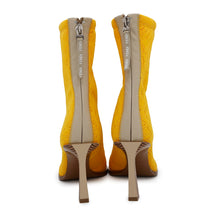 将图像加载到图库查看器中,FENDI knitted boots Yellow Knit Size 36