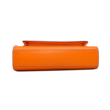Load image into Gallery viewer, BURBERRY Pocket Bag 2WAY Handbag Orange Leather