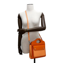 Load image into Gallery viewer, BURBERRY ★Pocket bag 2WAY Handbag Orange Leather