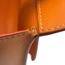 Load image into Gallery viewer, BURBERRY Pocket Bag 2WAY Handbag Orange Leather