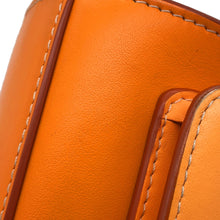 Load image into Gallery viewer, BURBERRY Pocket Bag 2WAY Handbag Orange Leather