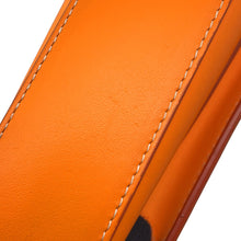 Load image into Gallery viewer, BURBERRY Pocket Bag 2WAY Handbag Orange Leather