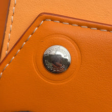 Load image into Gallery viewer, BURBERRY Pocket Bag 2WAY Handbag Orange Leather