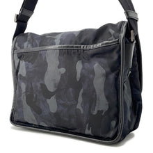 将图像加载到图库查看器中,PRADA ★Messenger bag Navy/BlackVA0768 Nylon Leather