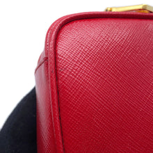 Load image into Gallery viewer, PRADA Camera Shoulder Bag Red Patent Leather
