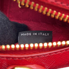 Load image into Gallery viewer, PRADA Camera Shoulder Bag Red Patent Leather