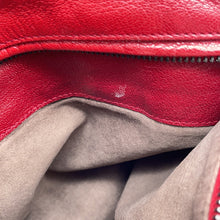 将图像加载到图库查看器中,Bottega Veneta Brera Handbag Red Leather