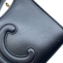 将图像加载到图库查看器中,CELINE Cuir Triomphe One Shoulder Bag Black198153DU3.38NO Leather
