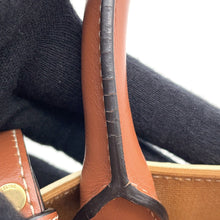 将图像加载到图库查看器中,CELINE Triomphe Vertical Cabas White194372BZK.01BC PVC Leather Size Mini