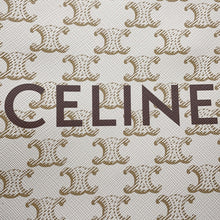 将图像加载到图库查看器中,CELINE Triomphe Vertical Cabas White194372BZK.01BC PVC Leather Size Mini