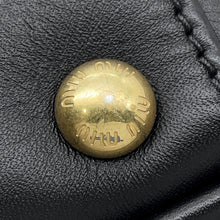 将图像加载到图库查看器中,MIUMIU Arkady 2WAY Handbag Black5BB142 Leather Size Small