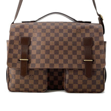 将图像加载到图库查看器中,LOUIS VUITTON Broadway RedN42270 Damier Ebene Canvas