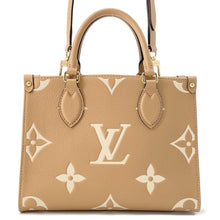 Load image into Gallery viewer, LOUIS VUITTON Onthego Arizona/ClaimM12513 Bicolor Monogram Empreinte Leather Size PM