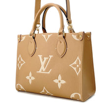 将图像加载到图库查看器中,LOUIS VUITTON ★Onthego Arizona/ClaimM12513 Bicolor Monogram Empreinte Leather Size PM