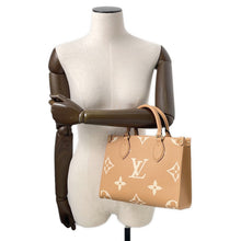 Load image into Gallery viewer, LOUIS VUITTON Onthego Arizona/ClaimM12513 Bicolor Monogram Empreinte Leather Size PM