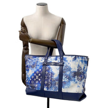 Load image into Gallery viewer, LOUIS VUITTON Trolley tote BlueM20553 Monogram ・Bandana