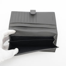Load image into Gallery viewer, Bottega Veneta ★INTRECCIATO Bifold Wallet Long Wallet Gray Leather