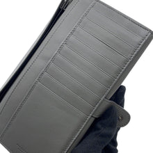 Load image into Gallery viewer, Bottega Veneta INTRECCIATO Bifold Wallet Long Wallet Gray Leather