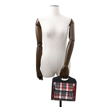 Load image into Gallery viewer, BURBERRY Pocket bag 2wayShoulder Black/Red8035841 Nylon Leather