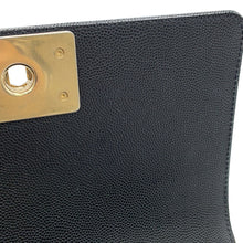 Load image into Gallery viewer, CHANEL Boy Chanel ChainShoulder Bag BlackA67085 Caviar Leather Size 20