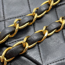 Load image into Gallery viewer, CHANEL Mini Matelasse ChainShoulder Bag Black Lambskin Size 18
