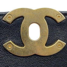 Load image into Gallery viewer, CHANEL CHANEL19 Matelasse Waist Bag Black Leather