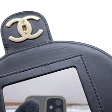 将图像加载到图库查看器中,CHANEL Matelasse Chain vanity bag Black Lambskin