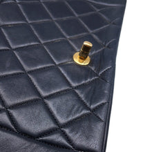 Load image into Gallery viewer, CHANEL Diana ChainShoulder Bag Black Lambskin Size 25