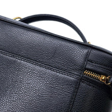将图像加载到图库查看器中,CHANEL CC Logo 2WAY Vanity Shoulder Bag BlackA06238 Caviar Leather