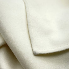 将图像加载到图库查看器中,HERMES ★Serie button long gilet Size 42 blanc naturel Cashmere100%