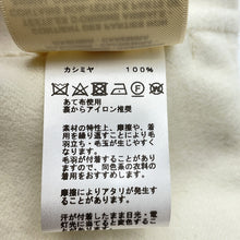 将图像加载到图库查看器中,HERMES ★Serie button long gilet Size 42 blanc naturel Cashmere100%