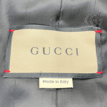 将图像加载到图库查看器中,GUCCI Tailored Jacket Size 40 Black737459 Mohair 60% Wool 40%