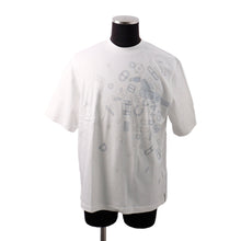 Load image into Gallery viewer, HERMES TShirt Fragments Equestres Size S White Cotton100%