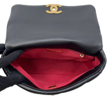 Load image into Gallery viewer, CHANEL CHANEL 19 Flap Bag BlackAS1160 Lambskin