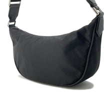 将图像加载到图库查看器中,JIMMY CHOO Matisse Shoulder Bag Black Nylon