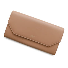 Load image into Gallery viewer, BALENCIAGA ★ENVELOPE Slim Continental Leather Long Wallet Beige736732 Leather