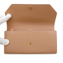 Load image into Gallery viewer, BALENCIAGA ENVELOPE Slim Continental Leather Long Wallet Beige736732 Leather